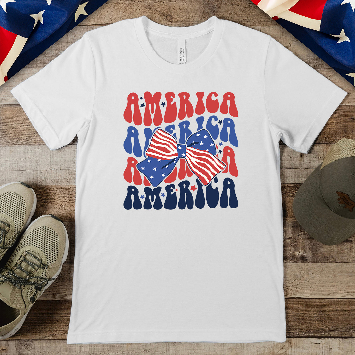 America 4x T-shirt