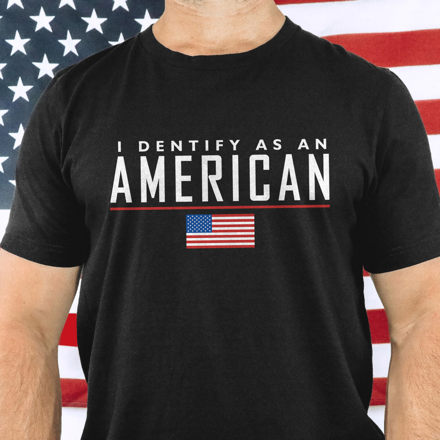 Identify As An American T-shirt