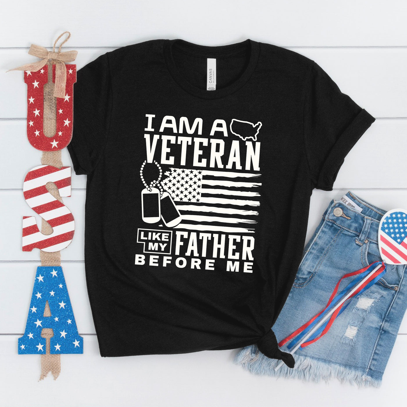 Veteran Like Father T-Shirt