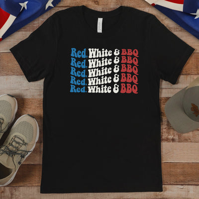 Red White Bbq T-shirt