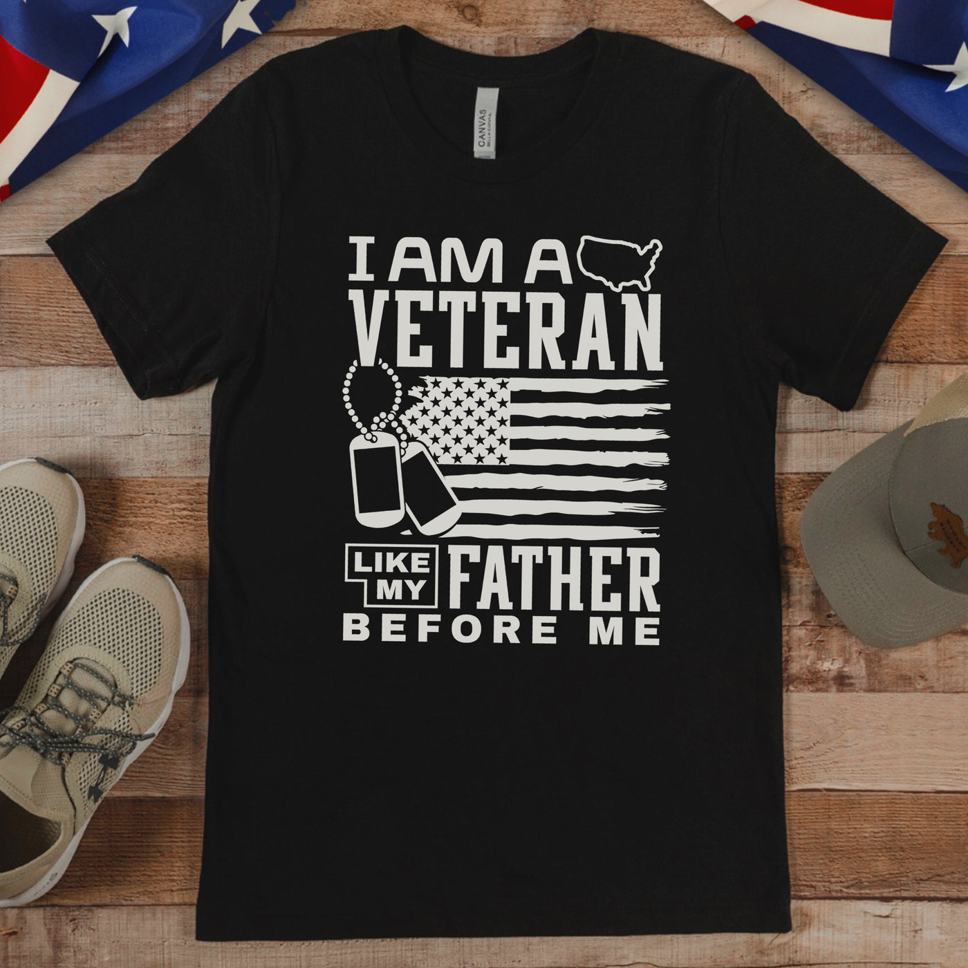 Veteran Like Father T-Shirt
