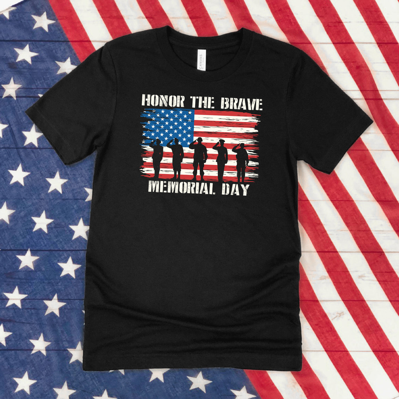 Honor The Brave Salutes T-shirt