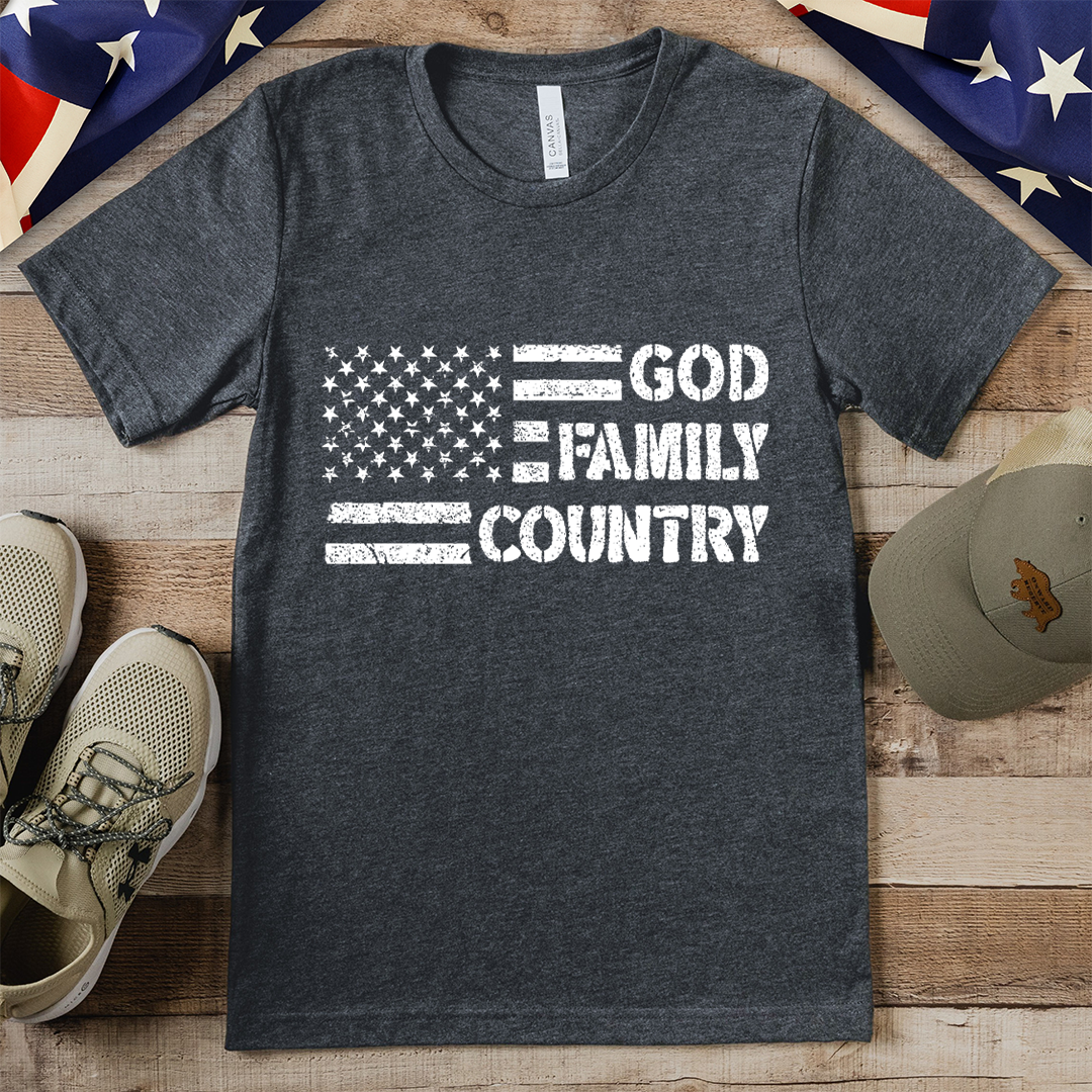 God Family Country T-shirt