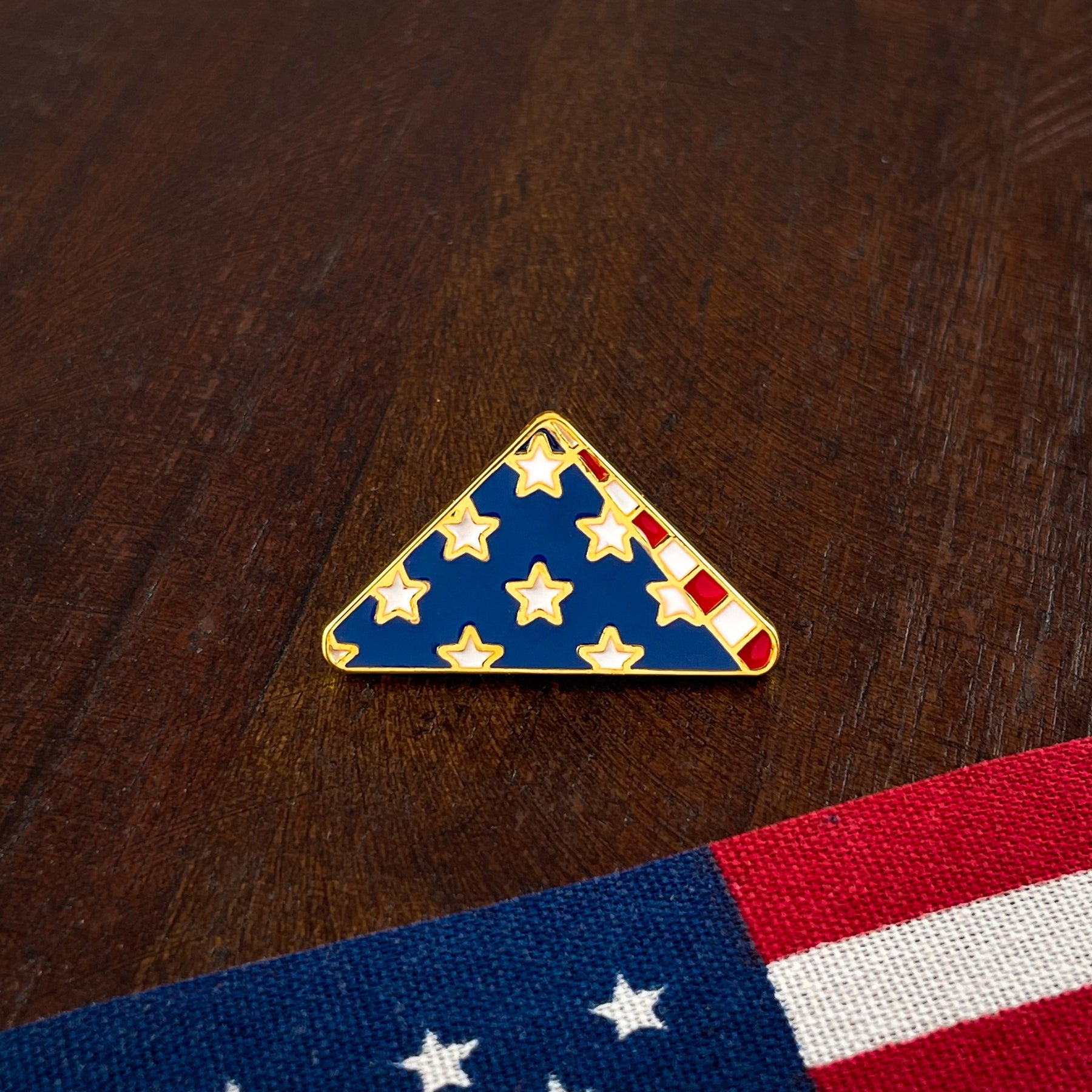 Flag Pin Project Folded Flag Pin – Veteran Project