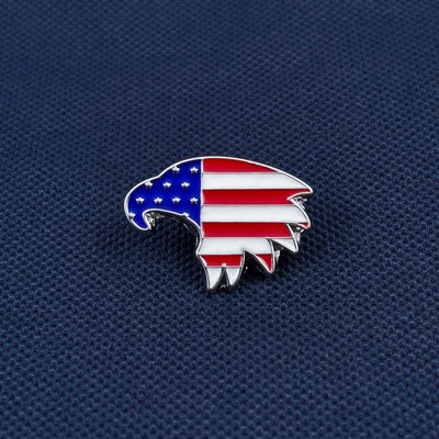 American Eagle Head Pin