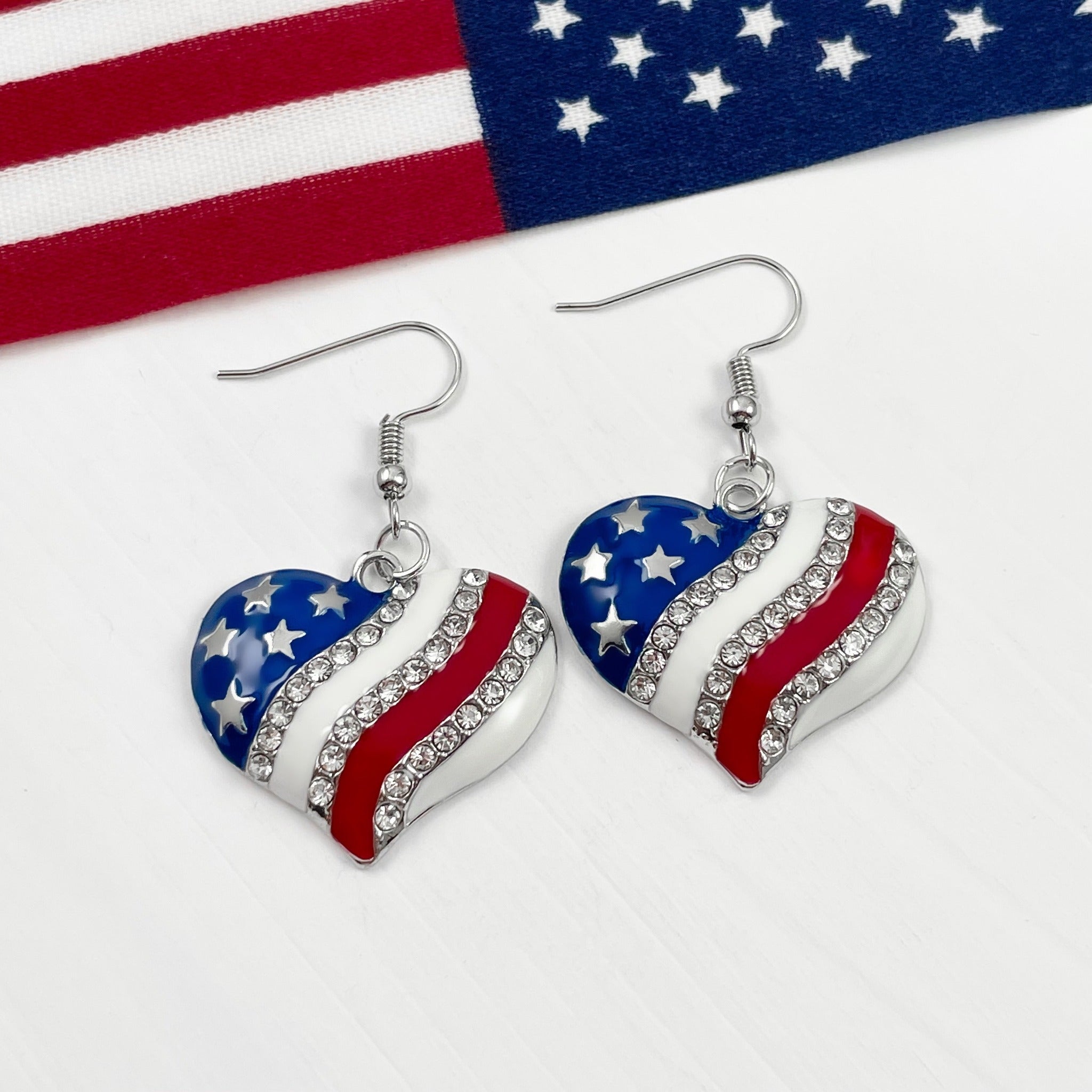 American Heart Earrings – Veteran Project