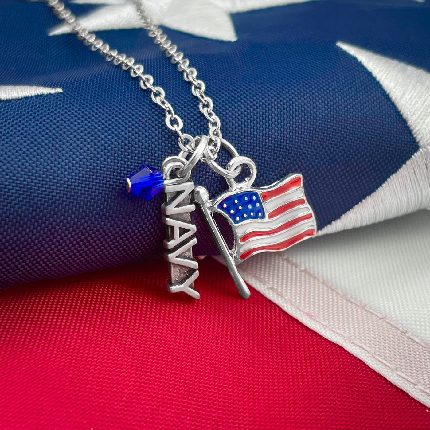 American Navy Necklace