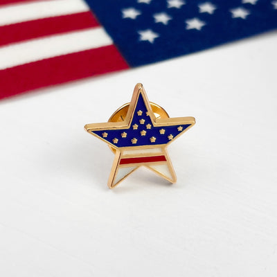 American Star Pin