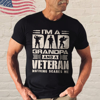 Dad Grandpa Veteran T-Shirt