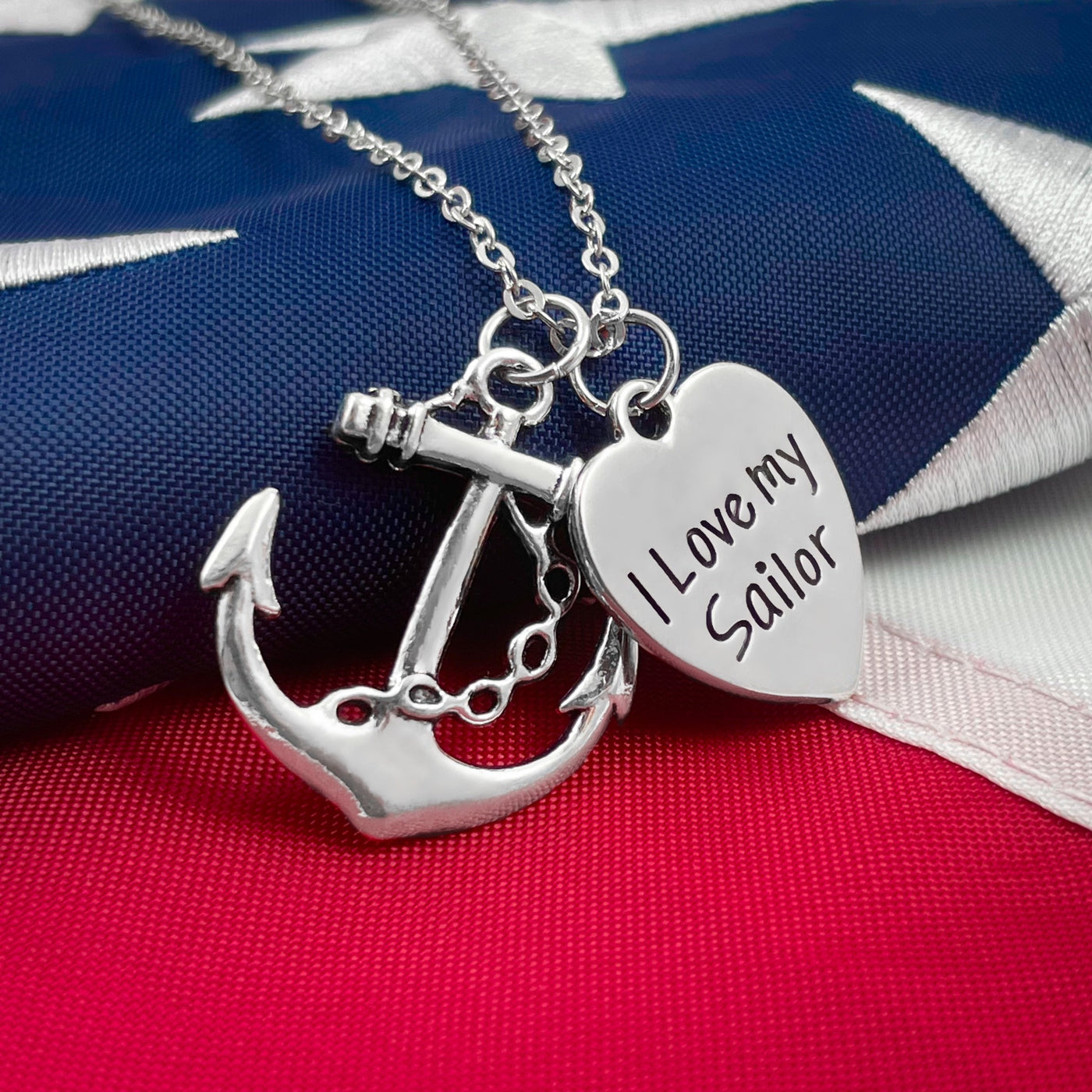I Love My Sailor Necklace
