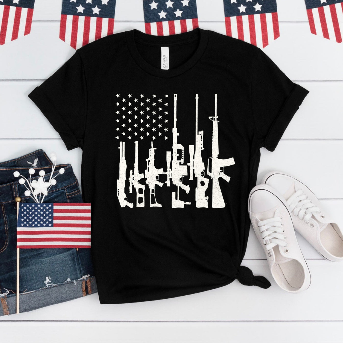 Second Amendment Flag T-Shirt